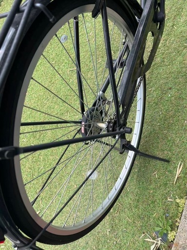 自転車　黒　27インチ美品