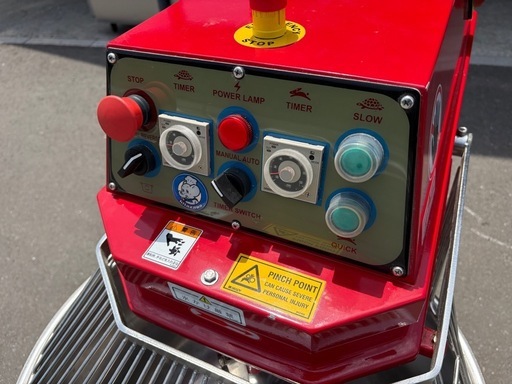☆中古品 北沢産業 ミキサー S-80N 2023年 3相200V 50Hz専用 業務用ミキサー スパイラルミキサー パン ケーキ 動