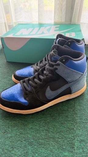 NIKE SB DUNK HIGH ブルー ブラック
