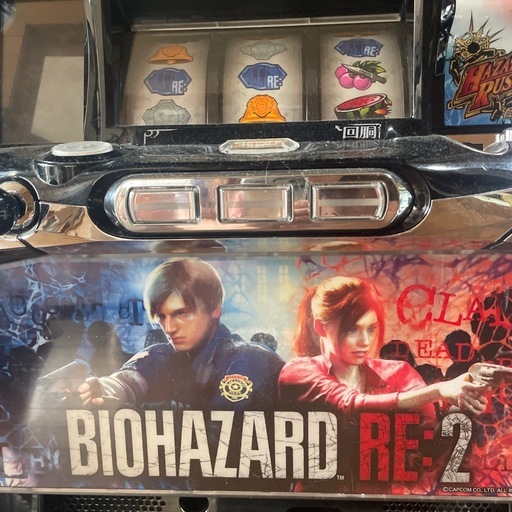 パチスロ実機　
BIOHAZARD RE:2