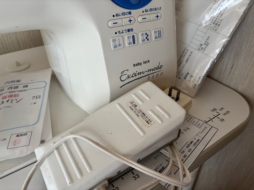 定価23万で購入　稼働　ミシン