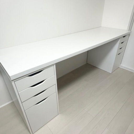 IKEA ラグカプテン天板のみ 200×60cm ホワイト デスク用 吹田市引取限定