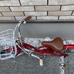 CLAIREコストコ自転車子供用赤色16インチ (mimimi) 学園都市のクロス 