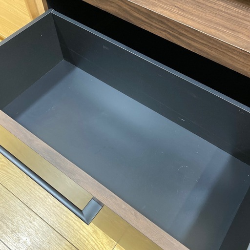 ?オシャレ?GART 大川家具 キッチンカウンター ガルト シンプル No.3233 NH