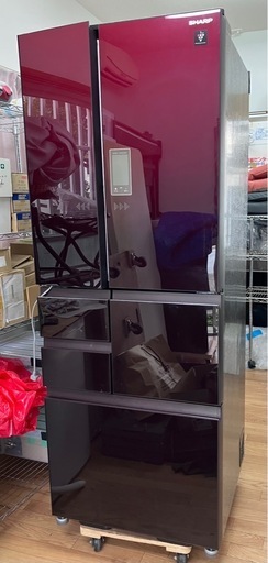 O SHARP 冷蔵庫502L 2019年製SJ-AF50F-R (水・日休みプロフ必読