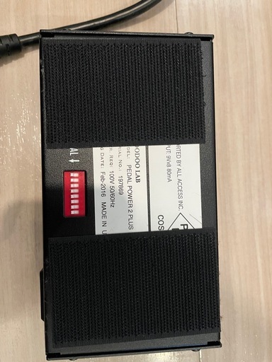 voodoo lab pedal power2plus