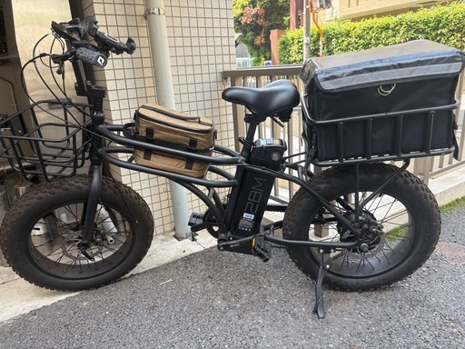 2BM 電動アシスト自転車 ブラック