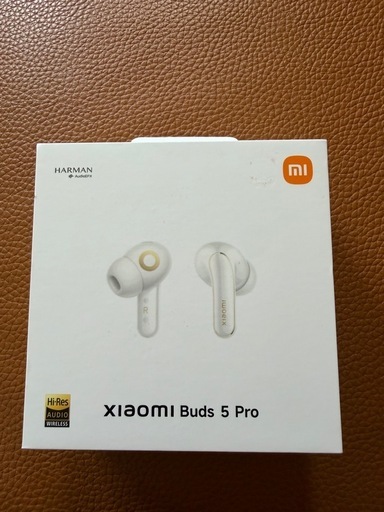 【新品未使用】Xiaomi Buds 5 Pro ホワイト ワイヤレスイヤホン ハイレゾ対応