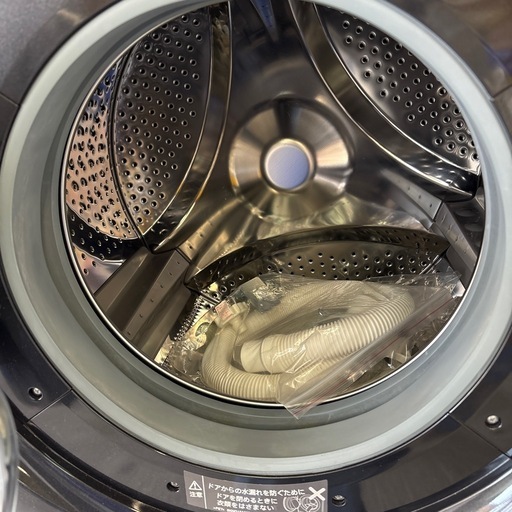 【ジャングル深井店】ドラム洗濯機 シャープ ES-S7F-WL 2021 生活家電 堺市 深井【FU1214】