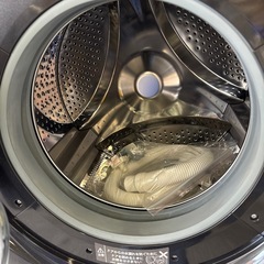 【ジャングル深井店】ドラム洗濯機 シャープ ES-S7F-WL 2021 生活家電 堺市 深井【FU1214】の画像