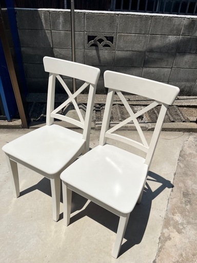 IKEA イケア チェア 椅子 4脚まとめて
