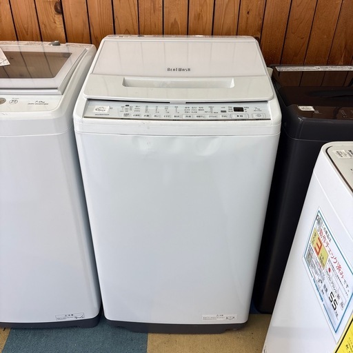 【ジャングル深井店】洗濯機 ヒタチ ビートウォッシュ BW-V70G 2021生活家電 堺市 深井【FU1216】
