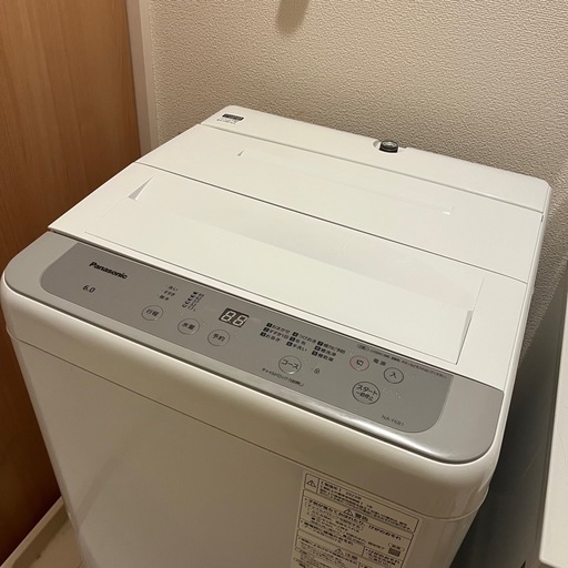 設置まで✨ Panasonic 一人暮らし用洗濯機 6kg✨ 2022年製⭕️ Panasonic洗濯機6kg一人暮らし用 (わらびもち) 志木の生活家電《洗濯機