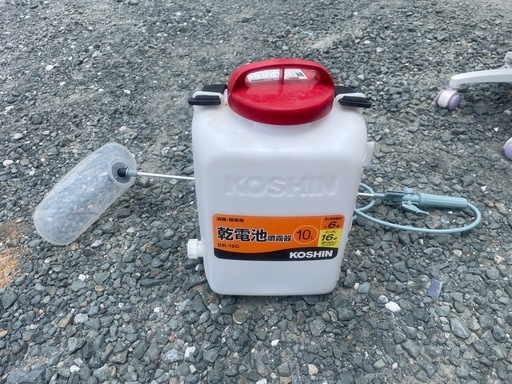 工進 乾電池式噴霧器 DK-10D 消毒名人 10L