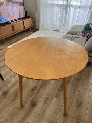 ダイニング丸テーブル90cm