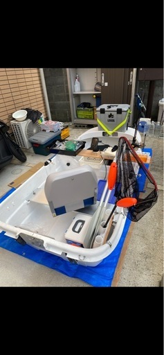 ボート、船外機、魚探、その他