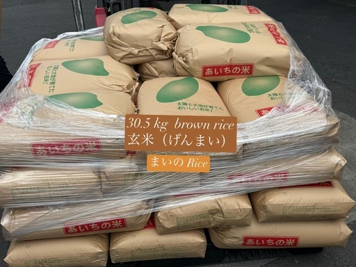 玄米（げんまい ) 30.5kg
