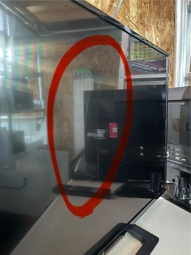 【成約済】【USED】【訳あり】2019年製　SONY / ソニー　32型液晶テレビ　KJ-32W500E リモコン付属
