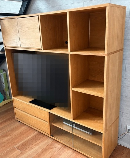 無印良品　スタッキングキャビネット(テレビボード)
