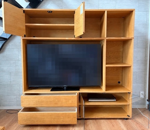 無印良品　スタッキングキャビネット(テレビボード)