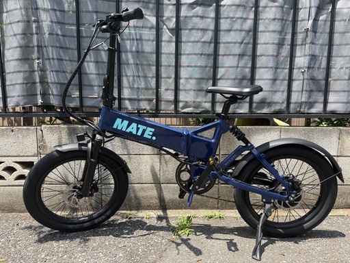 【美品高年式2024年製】MATE FUSIONスタイリッシュ次世代e-BIKE