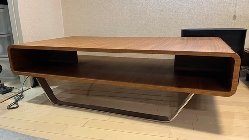 定価50000円 ニトリ センターテーブル セリス120 ウォールナット
