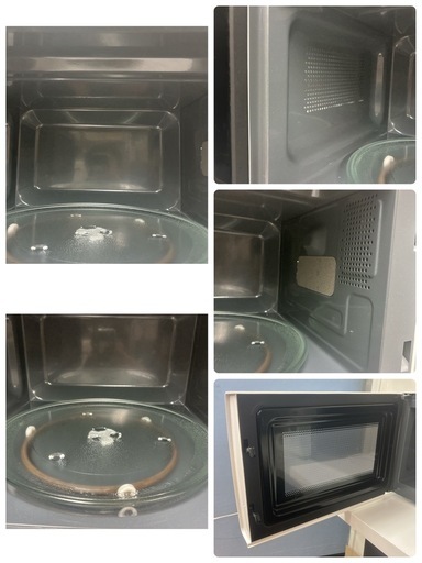 【?買取市場 6ヶ月保証】S111 ⭐  24年製の高年式 SHARP｜シャープ 電子レンジ 18L ヘルツフリー RE-TM18-W