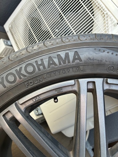 19インチホイールセット　MID.R S10 2T（ハブ加工有り）