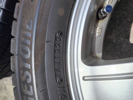 195/65R15 2023年製VRX3 BS製 アルミホイールセット