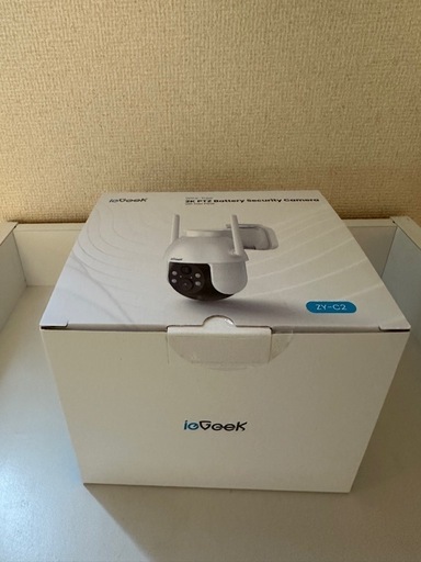 7/19まで【新品】ieGeekソーラー防犯カメラ ZY-C2 300万画素 ホワイト