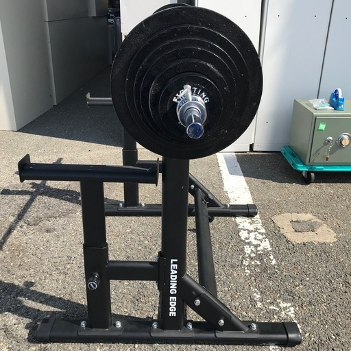 ジャングルジャングル貝塚店　ファイティングロード　バーベルセット　15kg 黒　ブラック　筋トレ　スポーツ　健康器具　トレーニング　中