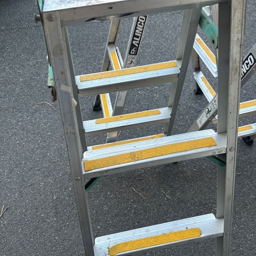 中古 アルミ脚立 3台セット