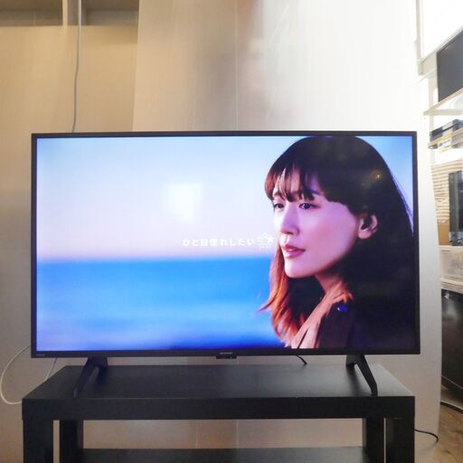 SHARP 43型液晶テレビ 2T-C43GF2 YouTube Netflix対応　2025年製　■中古品