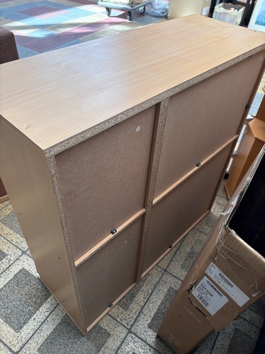 配達可能　美品　靴箱　シューズ箱　幅90高さ93