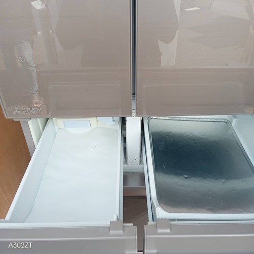 B5g8u8 安心保証付  三菱　自動製氷機能付　525L