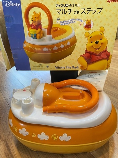 美品⭐︎Aprica アップリカ くまのプーさん マルチdeステップ (わんこ 