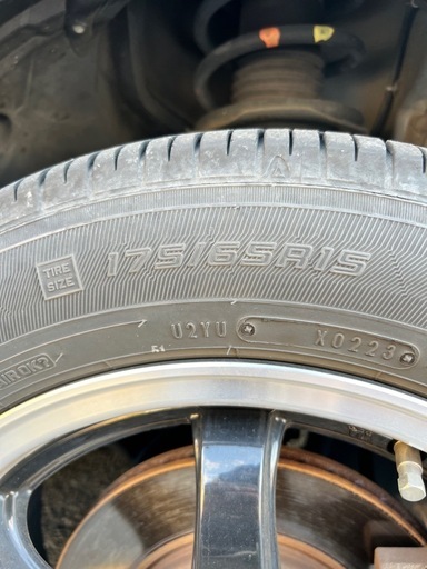 タイヤ、ホイールCUBE（取引中
） 日産・キューブ(Z12型)】タイヤ＆アルミホイールセット取付♪ | 店舗お 