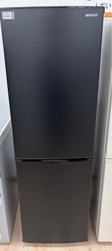 冷蔵庫 162L 一人暮らし 家庭用 2ドア 幅47.4cm IRSE-16A-CW ホワイト 【ジャングルジャングル岸和田和泉インター店】冷蔵庫 アイリスオーヤマ IRSE-16A 2021年製 162L 2ドア 1人暮らし用 