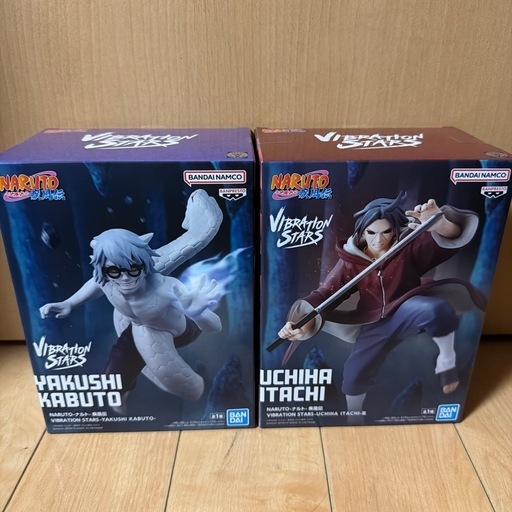 NARUTO VIBRATION STARS 薬師カブト うちはイタチ2種セット (hy`s 