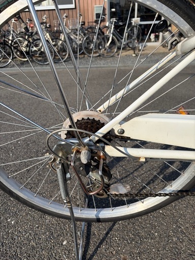 【整備士による点検済み】　☆前後良品中古タイヤ☆   26インチ軽快車　防犯登録料込価格︎‼︎
