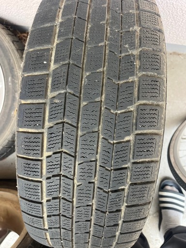 トヨタ純正 17インチアルミホイール 215/55R17 タイヤ付 スタッドレス