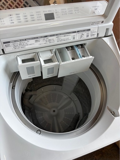 F1101 Panasonic パナソニック 縦型洗濯機 8kg 2023年製 洗剤自動投入機能付き