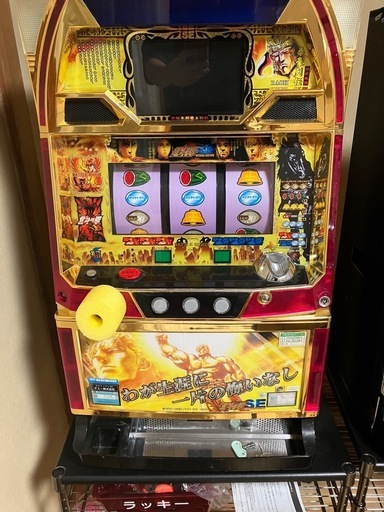 パチスロ実機2台セット　北斗F、北斗SE