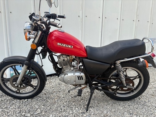 動画あり】GN125H フロントタイヤキャブバッテリー新品125ccマニュアル 