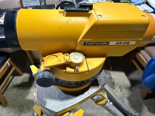最終大幅値下げ❗️TOPCON AT-F6 水準器 三脚付き