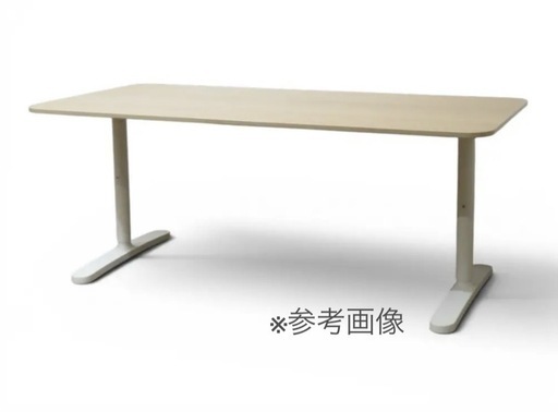 IKEA 電動昇降デスク BEKANT（ベカント）幅160cm おまけ収納棚付き