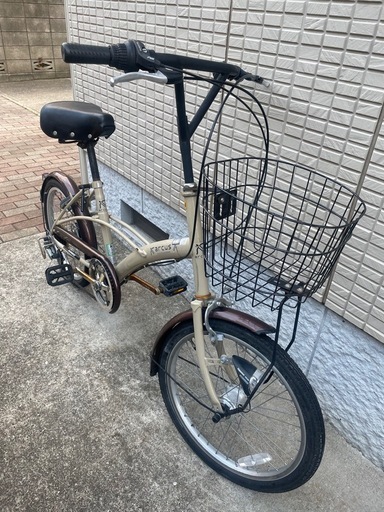 【値下げ】自転車 20インチ 6段変速 前カゴ付