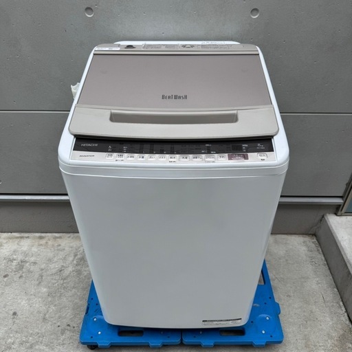 788⭐️分解洗浄済み★日立　洗濯機　8KG インバーター　一人暮らし