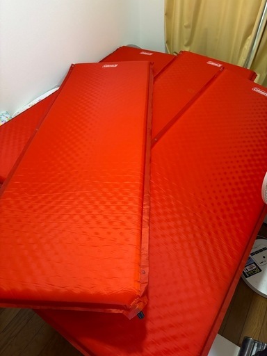 Coleman インフレーターマット シングル4枚 キャンプ用品 