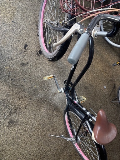 女子学生の自転車24サイズ